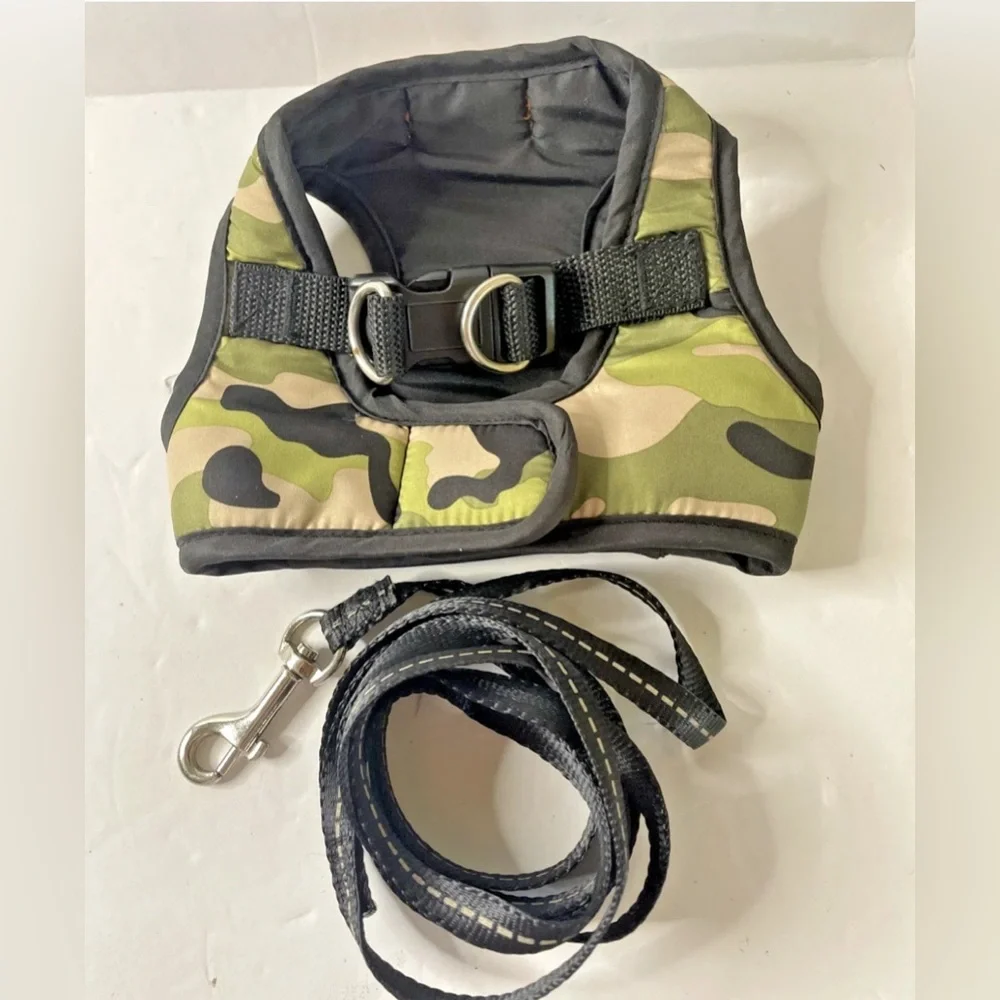 Simply Dog - Camo Body Harness XS Dog Pet Lined- includes 62